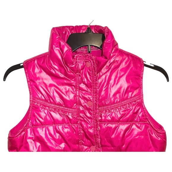 Gap Kids Coat Vest Girls Size XXL 14/16 Pink - Picture 2 of 9